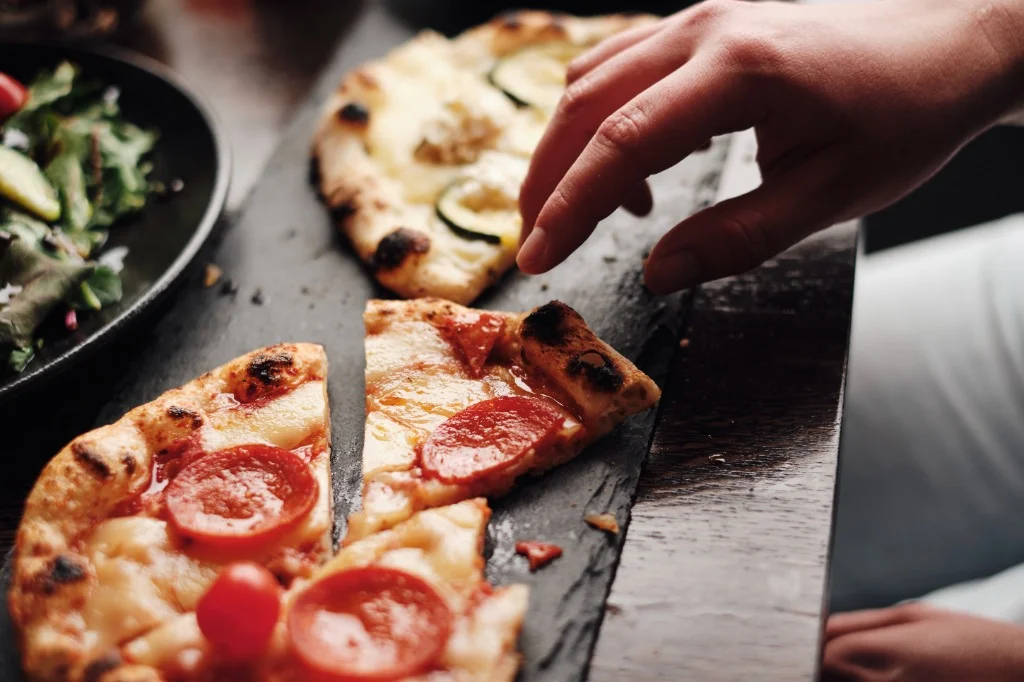 Mini Pizza Trio fra Canotto i Aarhus: tre mini-pizzaer i én servering